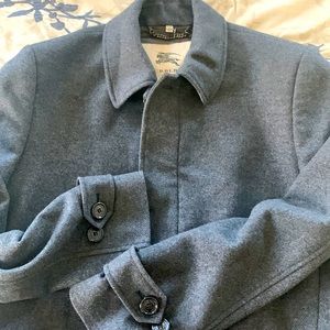 Burberry gray 100% wool